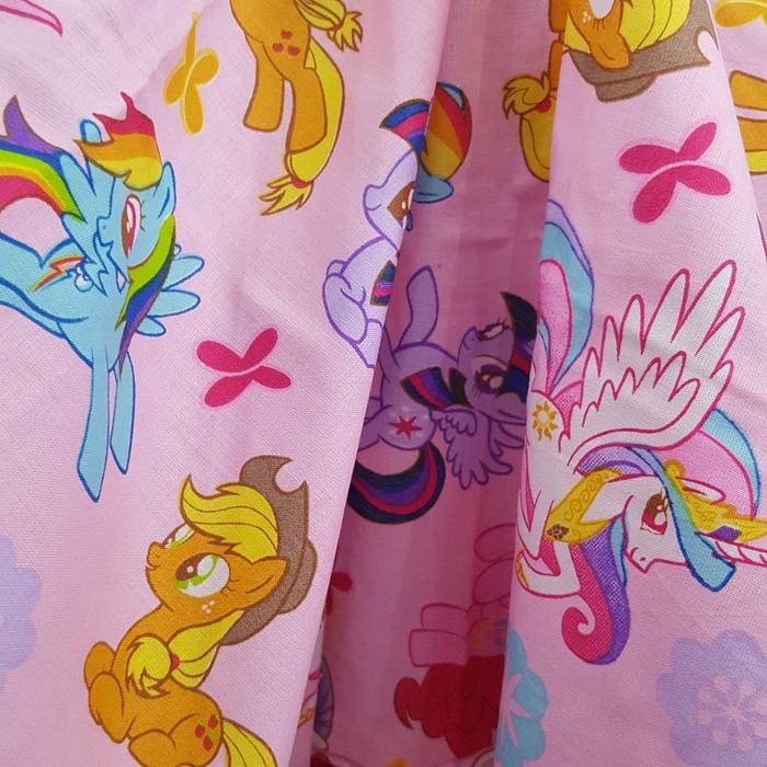 

Seprei Little Pony Rainbow / Sprei Little Pony 120X200 Cm / Sprei Anak Motif My Little Pony Anak