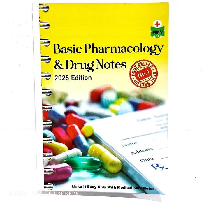 new medical mini notes basic pharmacology 2025 - buku saku farmakologi apoteker