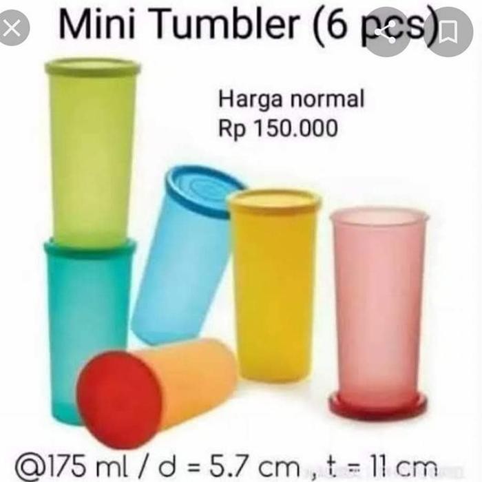 ID'' GELAS TUPPERWARE//MINI TUMBLER 175 ML
