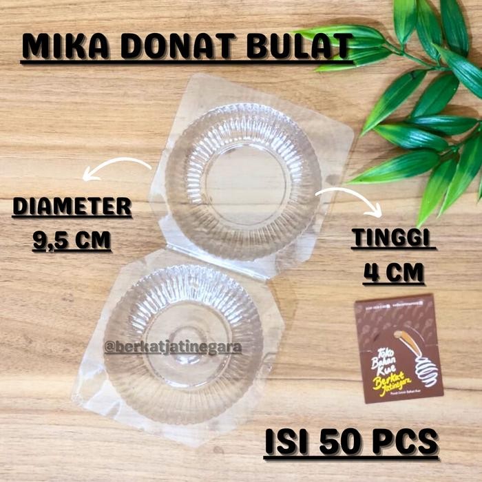 JT MIKA DONAT / MIKA DONAT BULAT / 50 PCS