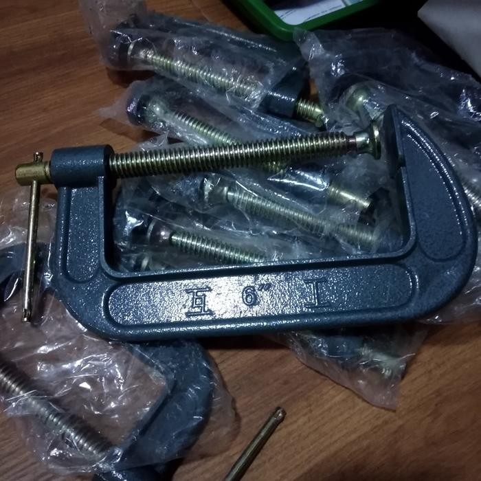 Klem C Alat Penjepit Model C Clamp 10 Inch