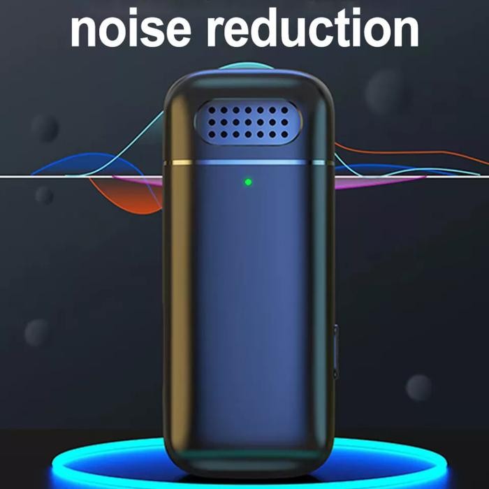 Mic Wireless Clip On Iphone Lightning Microphone Hp Vlog Live Podcast