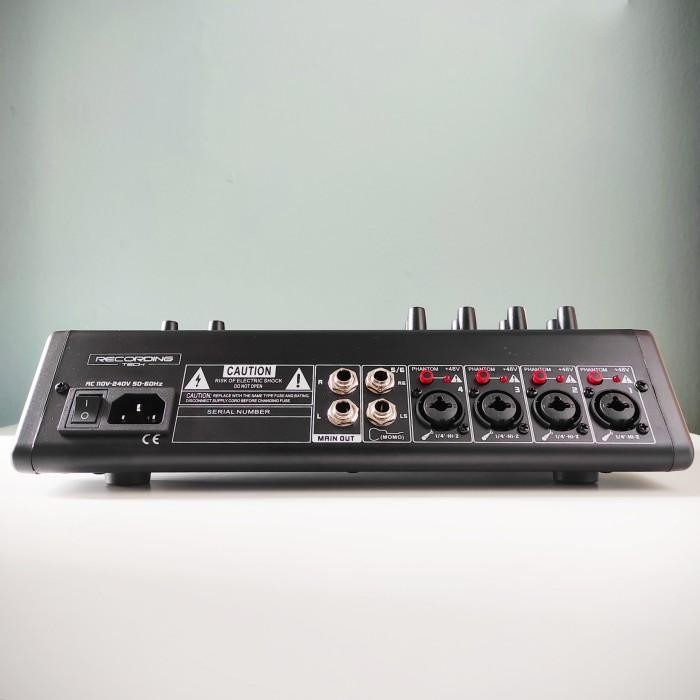 Recording Tech Pro Rtx6 Usb Audio Mixer Recording, Podcast Studio