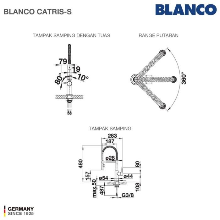 TERBARU KITCHEN SINK BAK CUCI PIRING GRANIT 1 LUBANG BLANCO SILGRANIT NAYA 6 PAKET BLANCO UNIT