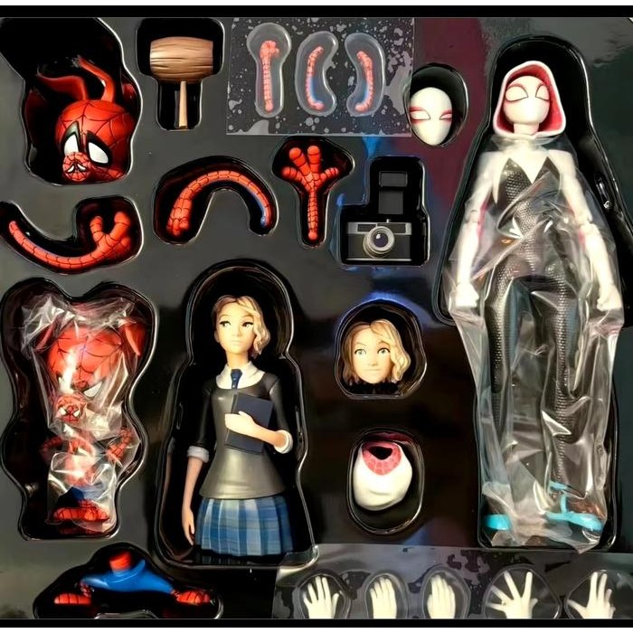 Barang Terlaris ACTION FIGURE SENTINEL GWEN STACY THE SPIDER VERSE Ready