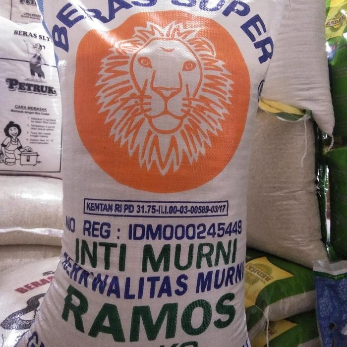 

Barang Terlaris Beras Ramos Super Kepala Singa Orange 20KG Ready