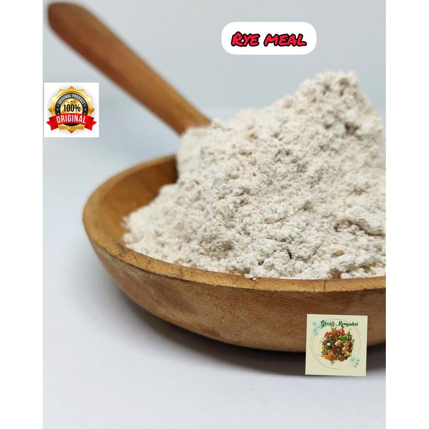 

Barang Terlaris Rye Meal Of Germany / Tepung Rye Meal / Tepung Gandum Rye 1kg Ready