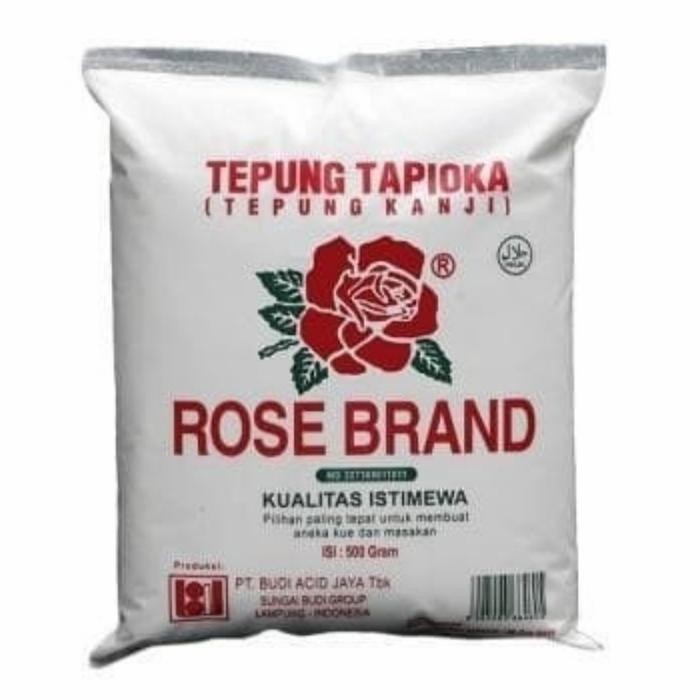 

Sale terbaru Tepung Tapioka Rose Brand dus (20 x 500 Gr) Ready