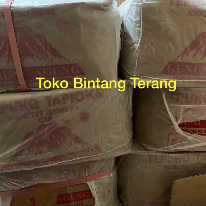 

Terbaru Tepung Tapioka Kwalitet Istimewa Cap Gunung Agung 1 dus 10kg Ready