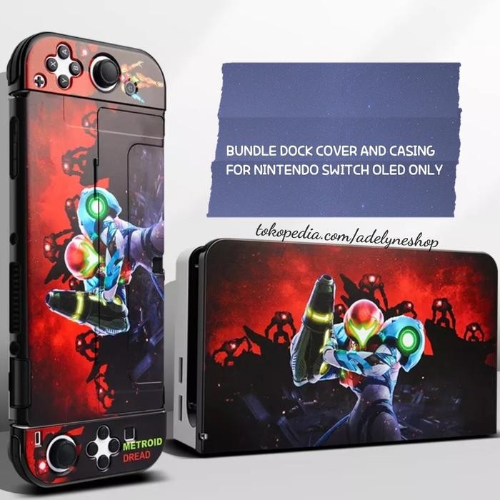 BUNDLE HARD CASE & DOCK COVER FOR NINTENDO SWITCH OLED