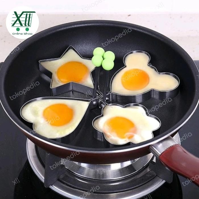 Cetakan Telur Egg Molding - Alat Cetak Telur Ceplok- Pancake