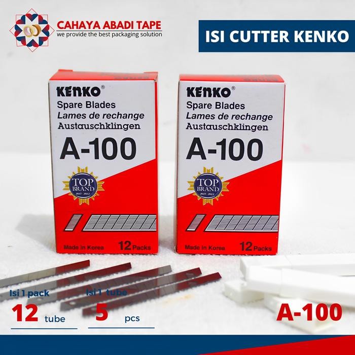 

ID ISI CUTTER KENKO A-100 PER PACK
