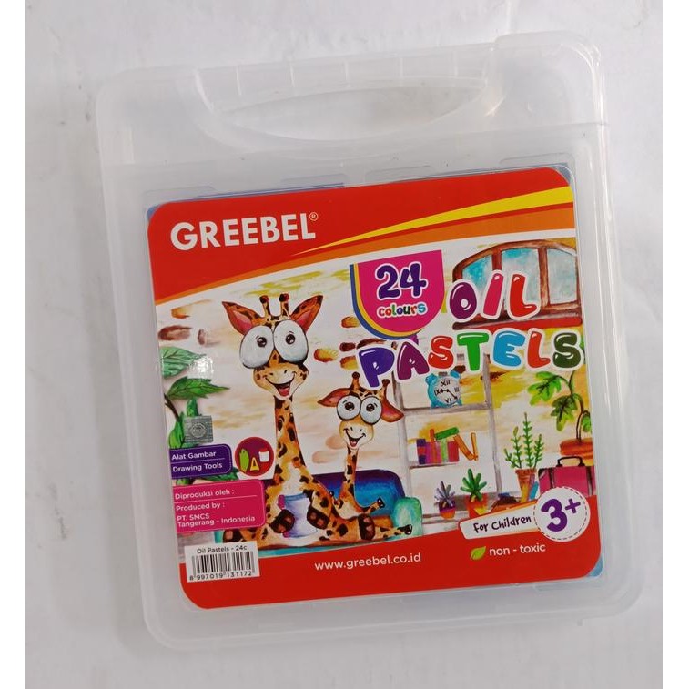 

ID CRAYON GREEBEL 24 WARNA OIL PASTLE GREEBEL KRAYON GREEBEL MEWARNAI STATIONERY