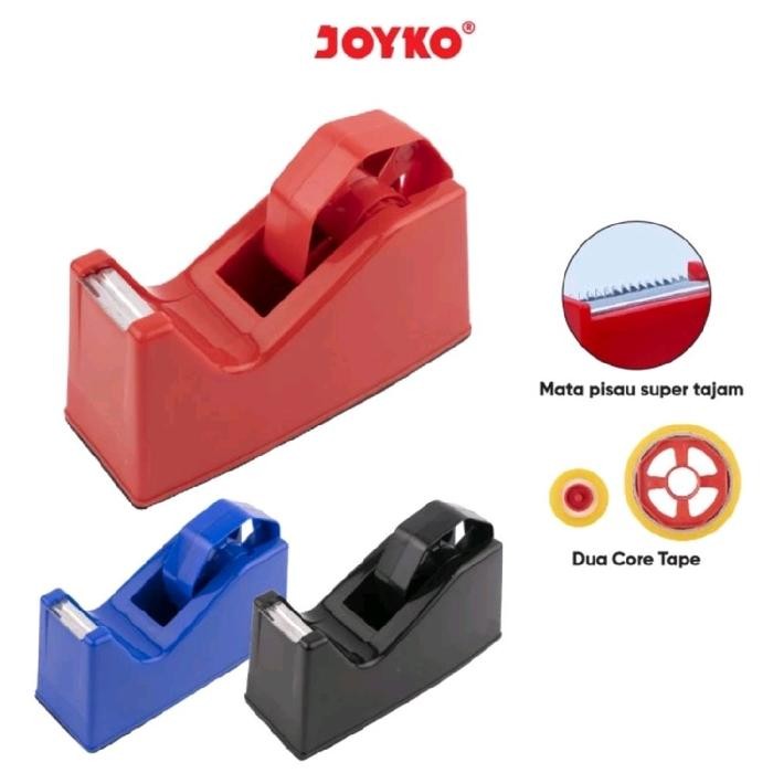 

ID TAPE CUTTER TAPE DISPENSER PEMOTONG PITA PEREKAT JOYKO TD-103