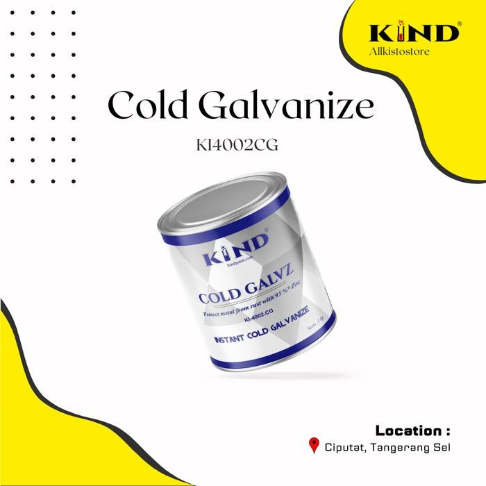 

ID CAT REPAIR HOTDIP GALVANIZING - KIND 4002CG COLD GALVANIZE