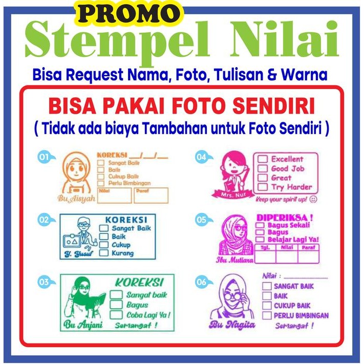 

ID STEMPEL NILAI GURU / PENILAIAN / KOREKSI / CHECKED / REWARD