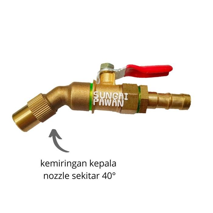 Original Semprotan Hama Nosel Motor Mobil - Sprayer Nozzle Cuci AC Selang 3/8"