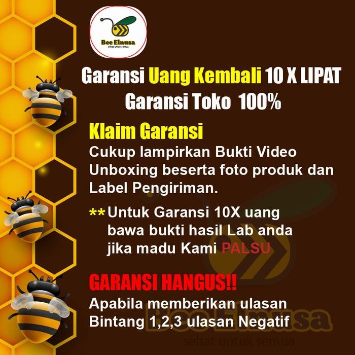 

MADU ASLI HITAM PAHIT 1KG /MADU MURNI (GARANSI 100 %)
