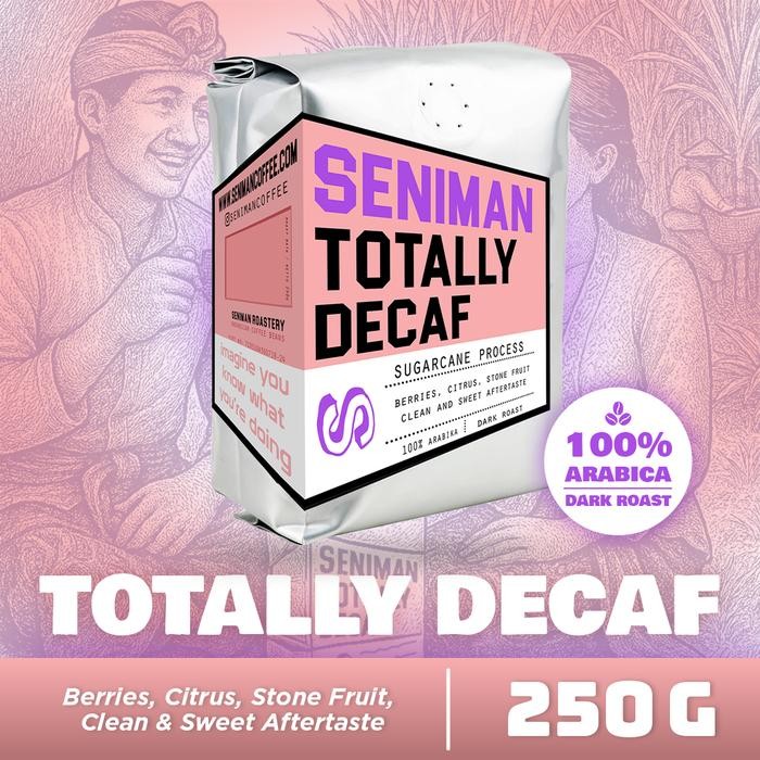 

SENIMAN COFFEE BEANS / BIJI KOPI TOTALLY DECAF 250GR