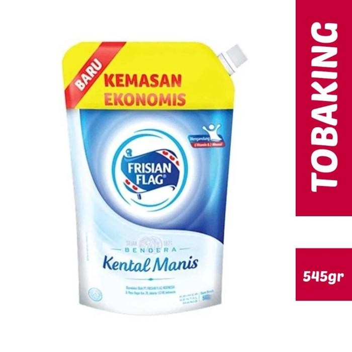 

FRISIAN FLAG KENTAL MANIS BENDERA PUTIH POUCH 540GR MILK SUSU