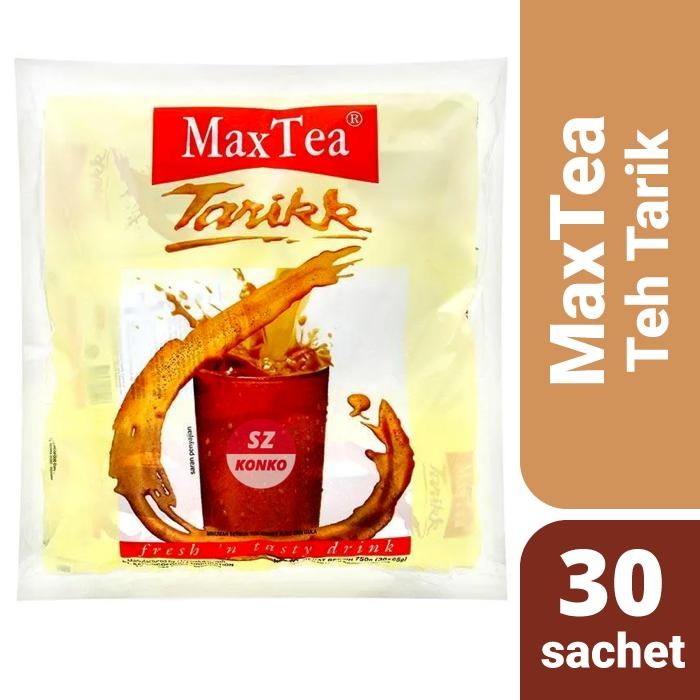 

MAXTEA TEH TARIK POUCH ISI 30 SACHET - MAX TEA TARIKK BPOM RI
