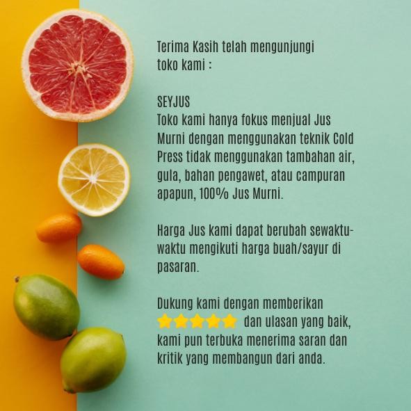 

JUS SARI LEMON PERAS MURNI