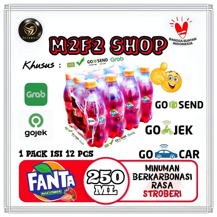 

COCA COLA/FANTA/SPRITE BOTOL PET - 250 ML HARGA PACK (KHUSUS GOSEND/GRAB)