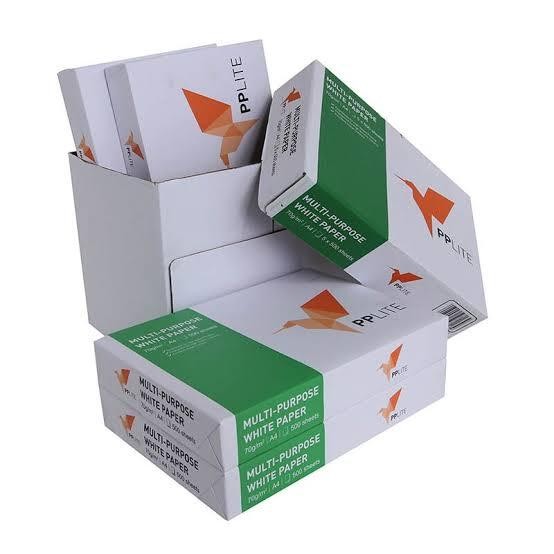 

Kertas Hvs A4 75 Gram Pplite ( Isi 5 Rim )