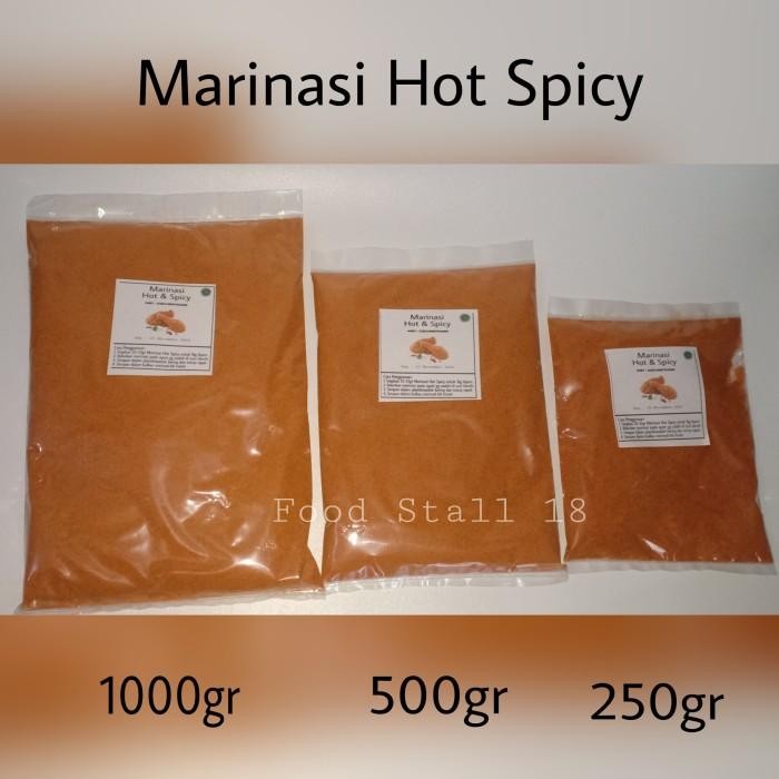 

(Allthebest) Tepung Bumbu Marinasi Ayam Goreng Pedas Fried Chicken Hot Spicy 250gr