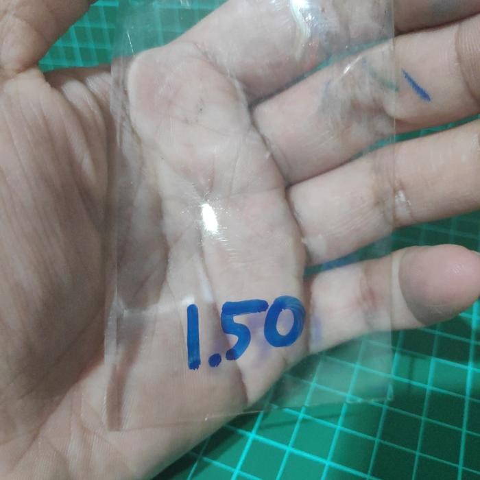 

Plastik Mika Lemas Lembek Lembut Bening 1,50 mm JUAL PER METER