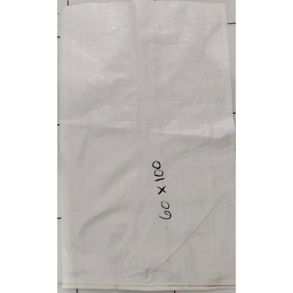 

KARUNG PLASTIK UKURAN 60 X 100 PUTIH POLOS MINIMAL ORDER 5