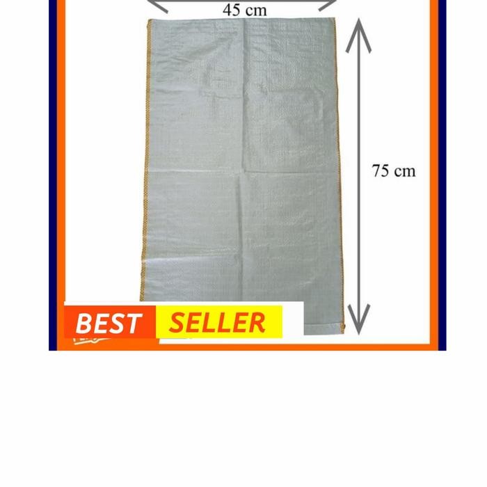 

karung plastik 25kg baru 45x75cm MINIMAL ORDER 5