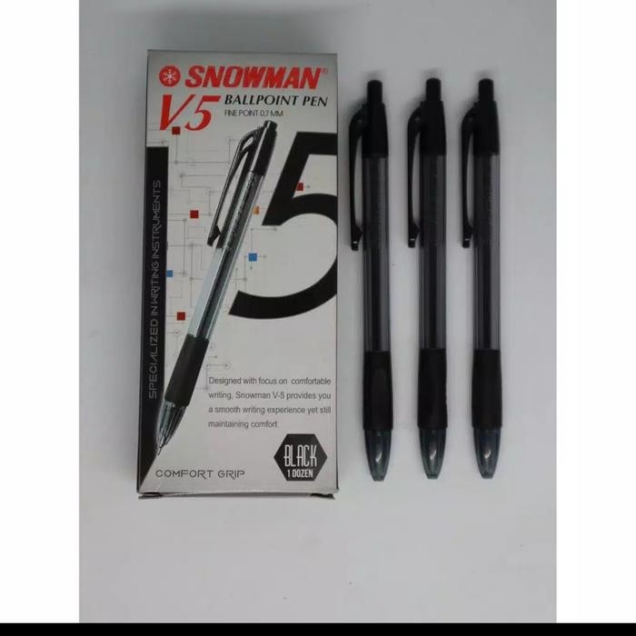 

ID PEN SNOWMAN V5 HITAM