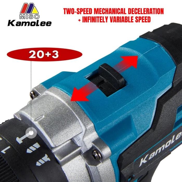 Populer Kamolee Mesin Bor Impact Drill Pro Torsi Max 650N.M