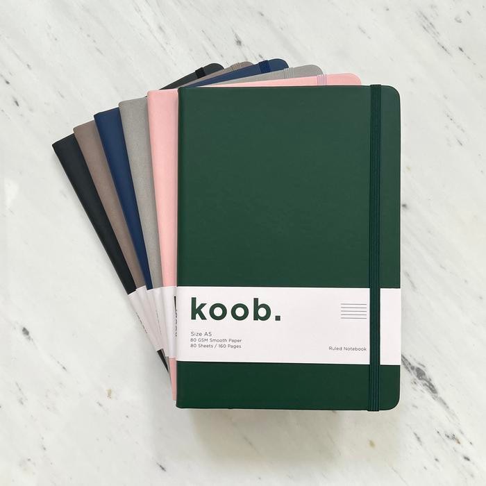 

ID A511T KOOB. NOTEBOOK A5 HARDCOVER AGENDA BUKU TULIS JURNAL BERGARIS