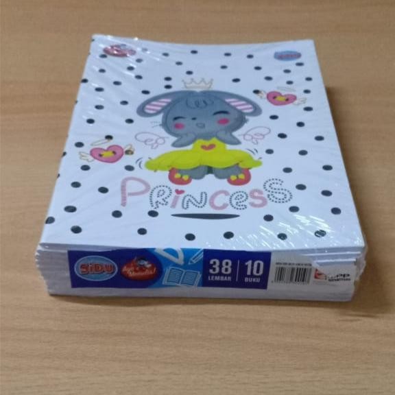 

ID PAKET HEMAT BUKU TULIS SINAR DUNIA 38 LEMBAR. 1 PACK ISI 10 BUKU