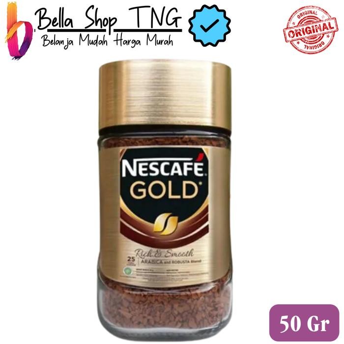 

Nescafe Gold Kopi Instan Kopi Hitam Jar 50 gr