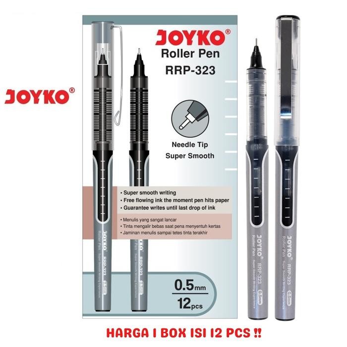 

ID ROLLER PEN PULPEN ROL JOYKO RRP-323 0.5 MM 1 BOX 12 PCS