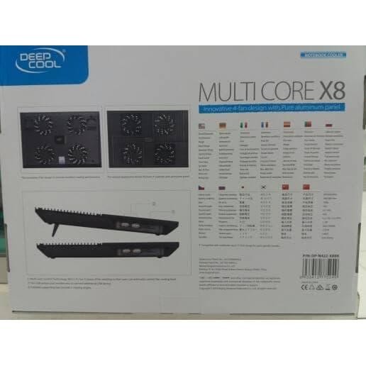 Cooling Pad Deepcool X8 - Cooling Pad Laptop Deepcool Multicore X8