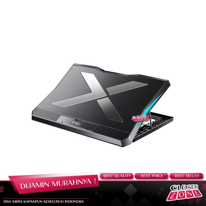 Mc Gaming Cooling Pad Laptop 6 Fan - Black