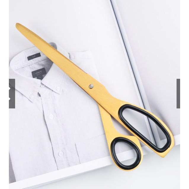 

ID GUNTING GOLD SCISSORS ASIMETRIS NORDIC STAINLESS STELL EMAS