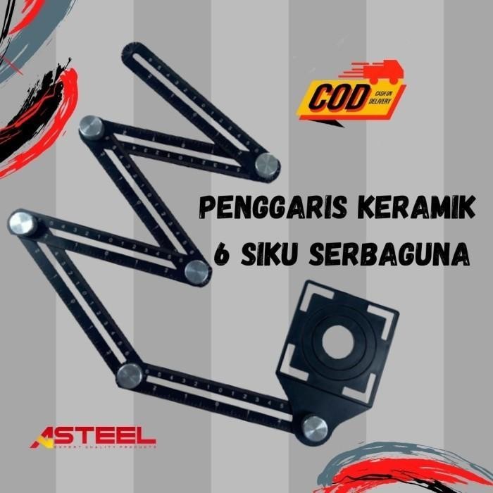 

ID PENGGARIS 6 SIKU TILE LOCATOR WALL - ALAT BANTU PASANG PERATA KERAMIK