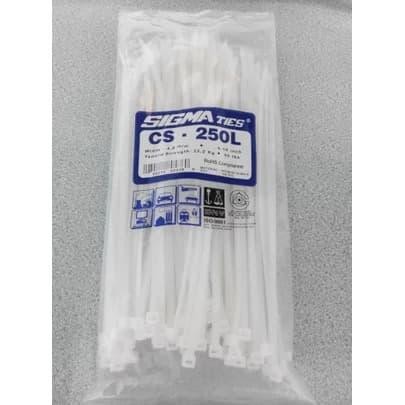 

ID KABEL TIES / CABLE TIES SIGMA CS 250 L 25CM PUTIH