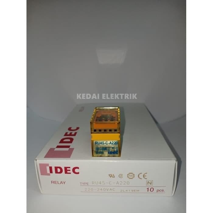 IDEC RELAY 14PIN 220V RU4S-C-AC220V