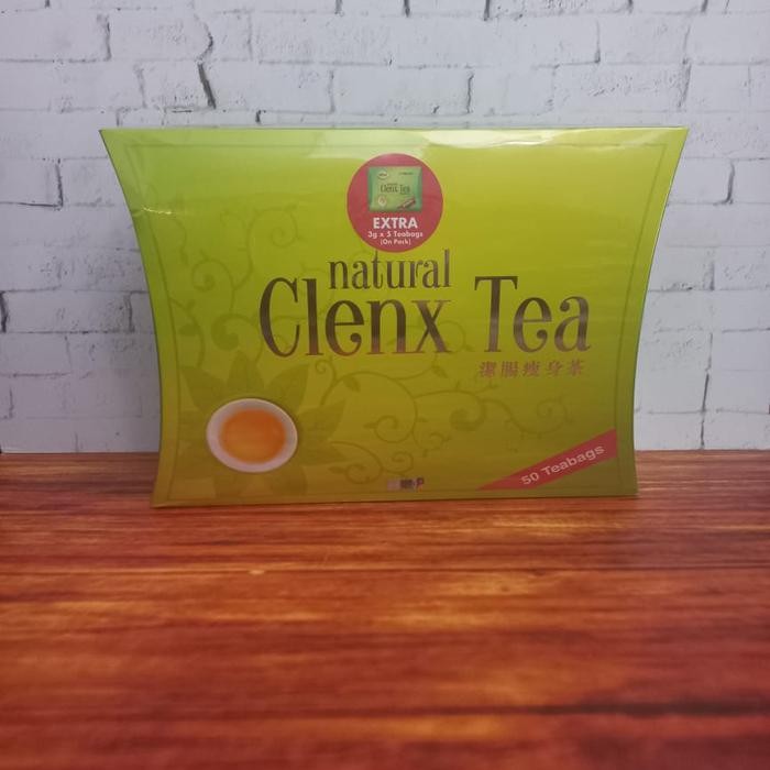 

Baru Natural Clenx Tea 50 sachet Terlaris