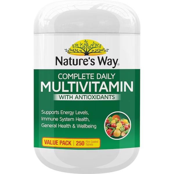 

Nature'S Way Complete Daily Multivitamin With Antioxidants 250 Tablets