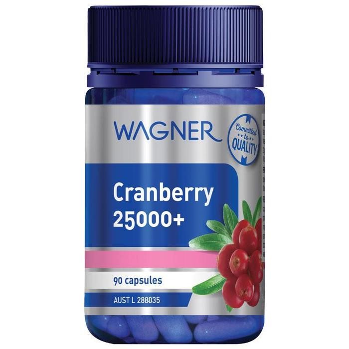 

Wagner Cranberry 25000+ 90 Capsules ( Urinary Tract Support )