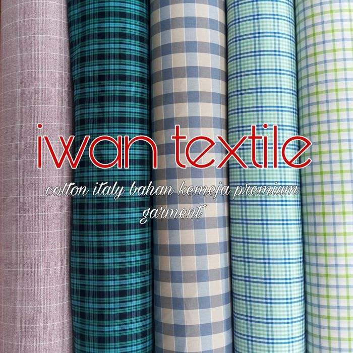 

Promo Kain Katun Kotak Kotak Bahan Baju Kemeja / Hem / Koko Gamis Pria / Wanita Yaded/Kardet Import