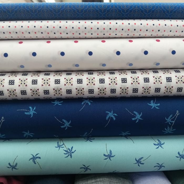 

Kain Katun Motif Bunga Katun Italy Bahan Kemeja Gamis Dress Import