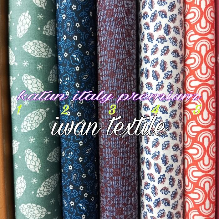 

Promo Kain Katun Italy Motif Bahan Kemeja Dan Gamis Quality Import